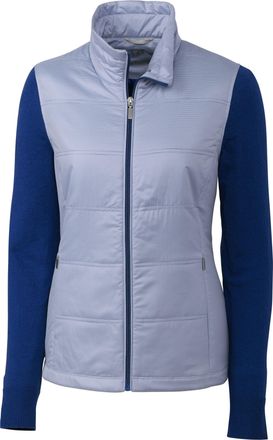 Cutter & Buck Womens Cora Quilted Sweater Jacket