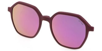 Sting AGST413 Clip-On Only Polarized U17P Mens Sunglasses Red Size 51