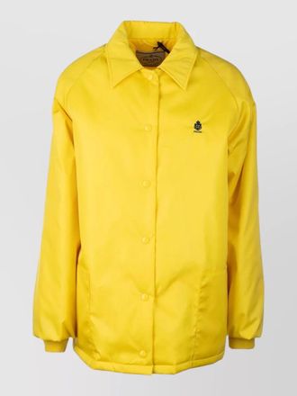 Prada long sleeve jacket collared neck elastic cuffs