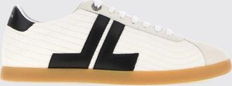 Lanvin Sneakers Glen in nylon trapuntato con monogramma e dettagli in pelle