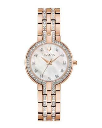 Bulova Womens Crystal Watch