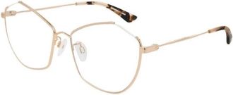 Alexander McQueen Mq 0262O 002 Brillen - Dames - Brillen - Geel - 56 MM - Accessoires