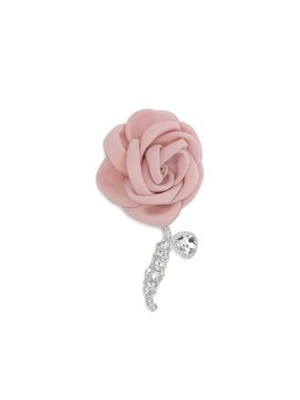 Magda Butrym floral embellished drop earrings - Rosa