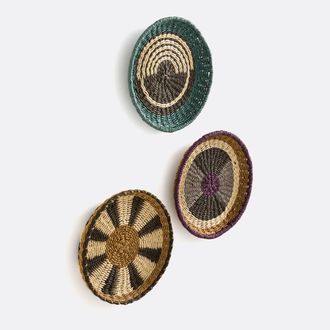 La Redoute Interieurs Set van 3 wanddecoraties &Oslash;28 cm, Onaga