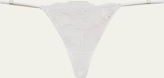 Kiki De Montparnasse Voltaire Scrollwork Lace G-String