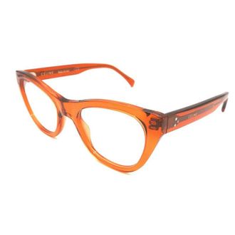 Celine CL50005I042 Cat-Eye Acetate Eyeglasses - Orange