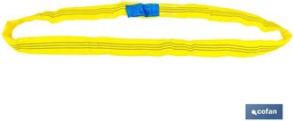 cofan Eslinga Tubular 3000kg (&oslash;2m-largo 1m), La Soluci&oacute;n Ideal Para El Levantamiento Seguro De Todo Tipo De Cargas, Tanto Si Se Trata De Trabajos De Carga O