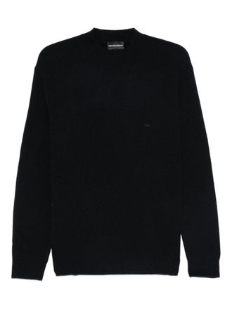 Emporio Armani Wool Crewneck Jumper
