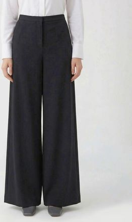 Max Mara Pantaloni wide-leg Max Mara in misto cotone