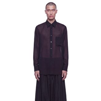 Yohji Yamamoto Double Collar B Shirt