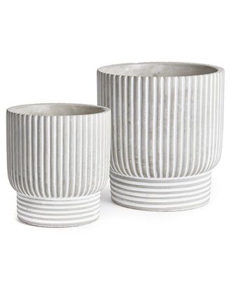 Napa Home & Garden Set of 2 Pinny Pots