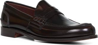 Churchs Mens Loafers Pembrey College Brown Calf Leather