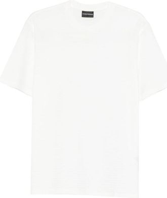 Emporio Armani White Crew Neck T-Shirt