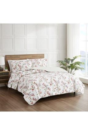 Modern Threads Ariana 3-Piece Quilt Set in Soft Pink Floral at Nordstrom Rack, Size Queen