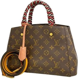 Louis Vuitton Borsa Montaigne BB Pre-owned - - Pre-owned - Donna - Marrone - ONE SIZE