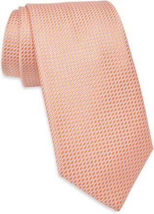 Tommy Hilfiger Sintra Geometric Jacquard Tie in Orange at Nordstrom Rack