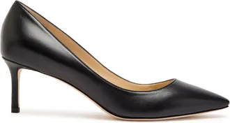 Jimmy Choo London Romy 60 Leather Pumps - Black