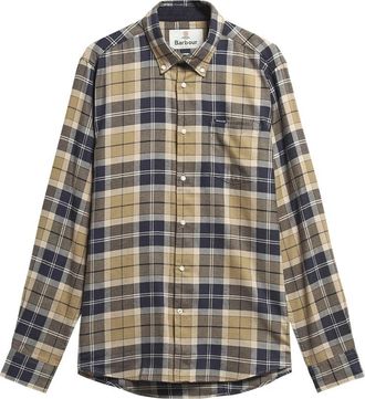 Barbour Casual Shirts - Heren - Casual Overhemden - Beige - M - Overhemden