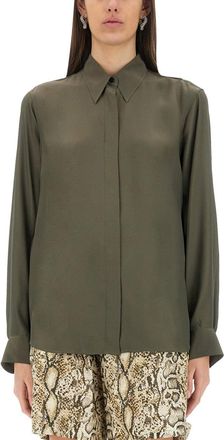 Dries Van Noten Seidenmischung-Satinhemd