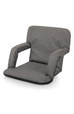Picnic Time Ventura Portable Reclining Stadium Seat in Heathered Gray at Nordstrom Rack