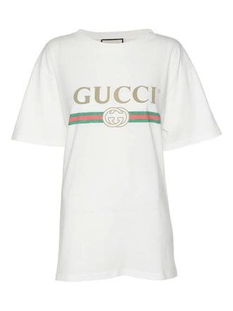Gucci logo-print T-shirt - White