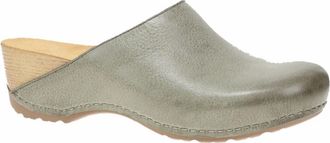 Dansko Womens Talulah Milled Burnished Mule In Ivy