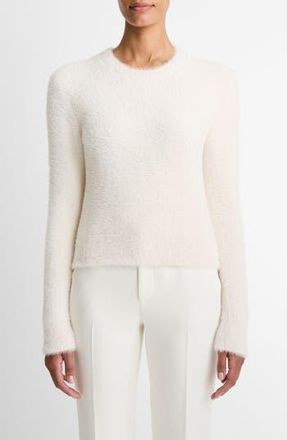 Vince Eyelash Crewneck Sweater in Chiffon at Nordstrom Rack, Size Medium