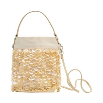 Staud Lila Mini Bag - female - STAUD - Handbags - Beige - ONE SIZE - Bags