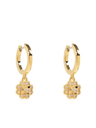 Kate Spade New York Orecchini a cerchio Heritage Bloom - Oro