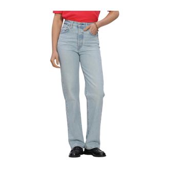 Levi's Dames, Jeans, Blauw, Maat: W27 L34 Denim