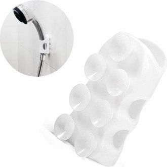 OEM Soporte De Silicona Ajustable Para Cabezal De Ducha, Para Montaje En Pared Y Con Ventosa