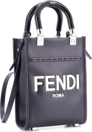 Fendi Fendi Sunshine Shopper Tote Leather Mini (Authentic Pre-Loved)