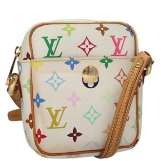 Louis Vuitton Pre-owned Cross Body Bags, female, Beige, Size: ONE SIZE Pre-owned Monogram Multicolor Canvas Shoulder Bag