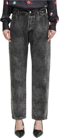 Aries Straight Jeans - Dames - Regular Fit Jeans - Grijs - W30 - Jeans