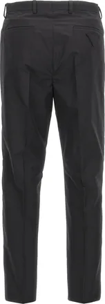 Prada Mens Black Cotton Dress Pants