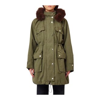 Liu Jo Wf 6002 T718A Parka - Coats - Mujer - Verde - S