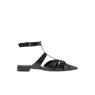 Scarosso Ballerinas, female, Black, Size: 7 1/2 US Clara Ballet Flat