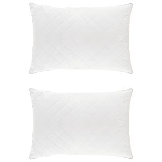 vidaXL Almohada Fulda 2 Uds. 50 X 75 Cm 100% Plum&oacute;n Y Plumas De Ganso Vidaxl