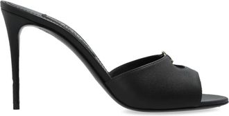 Dolce & Gabbana Dames, Schoenen, Zwart, Maat: 36 1/2 EU Leer
