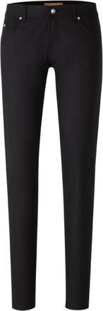 Marco Pescarolo Jeans con applicazione logo - Nero