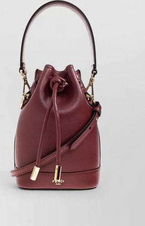 Fendi mon tresor leather mini bucket bag