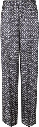 Max Mara Broeken, Dames, Veelkleurig, XS, Wijde Broek