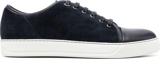 Lanvin toe-capped sneakers - men - Bos Taurus/Rubber/Bos Taurus - 6 - Blue