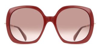 Max Mara MM0079 66F Womens Sunglasses Red Size 58