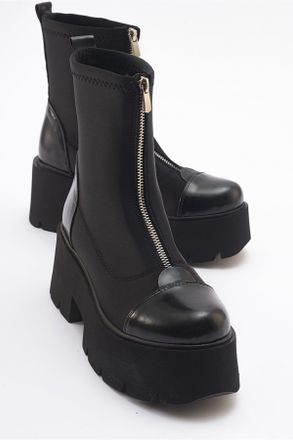 Prologue Bray Lakleren Chunky Boot (Dames)