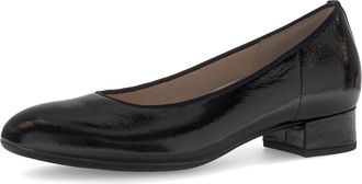 Gabor Betty Womens Court Shoes Black Patent