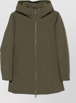Woolrich hooded fitted parka jacket