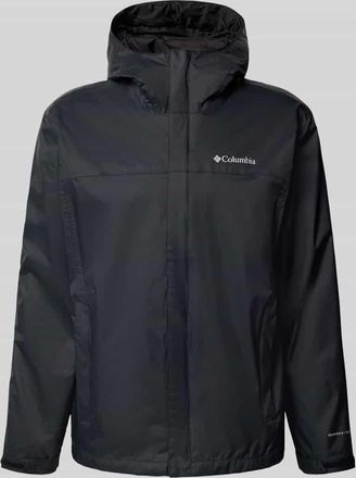 Columbia Regular Fit Regenjacke mit Logo-Print Modell Watertight in Black, Größe XXL