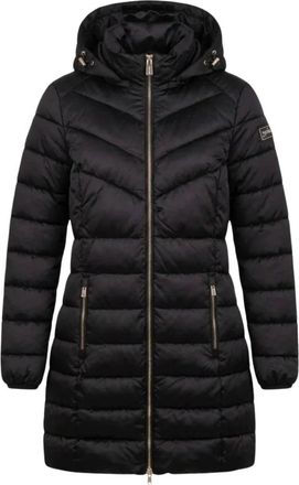 Yes-Zee O017 M500 Puffer Jacket - Dames - Dons jassen - Zwart - 2XL - Leer - Jassen