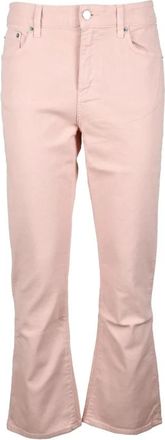 Department Five Katoen Elastaan Jeans - Dames - Bootcut Jeans - Roze - W27 - Katoen - Jeans